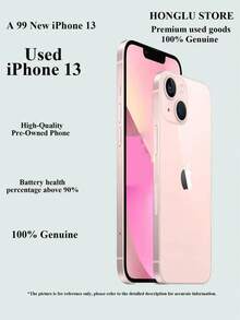 Apple 二手苹果 iPhone 13 Pro，双卡双待 4G，成色 95% 新，原装屏幕，高性能电池（≥90%） - 多色 - 查看 19