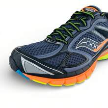 Saucony ProGrid Guide 7 Grey Orange Lime Men's Shoes Sneakers S70936-13 - Màu xám đen - Xem 10