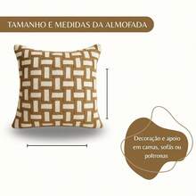 Boho Cotton Macrame Ribbon Trance Cushion Cover 45CM X 45CM - 摩卡棕 - 查看 10