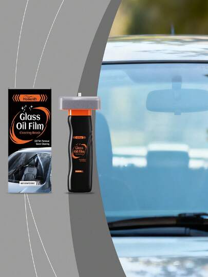 Homonth 玻璃防雾清洁刷，挡风玻璃后视镜水渍污垢清洁，抛光增亮