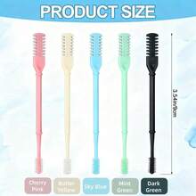 3pcs Stainless Steel Nose Hair Trimmer, Painless & Harmless, Comb Design, Portable Travel, 2026 Popular Beauty Essential - Nose Hair Knife - View 3