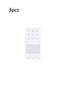 3件装弹性文胸肩带延长器，2/3/4钩，可调节舒适文胸延长带 - 多色 - 查看 11