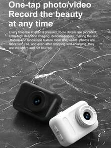 YAIUZGOO Camera thể thao, camera đeo ngón tay cái, camera đeo trên người, quay video 1080P cầm tay di động, lý tưởng cho đạp xe, hoạt động ngoài trời và ghi hình hàng ngày, pin 200mAh. - Xem 4