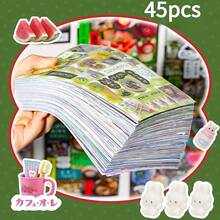 一本收录传统日式漫画风格素材的手册——一册包含海量设计，充满复古漫画风格的精美贴纸，艺术插画贴纸书，可用于日记和剪贴簿，创意礼品。返校礼物。生日礼物。 - 彩色 - 查看 4