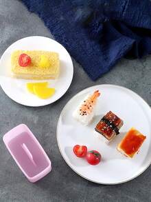 1pc/2pcs/4pcs/5pcs Musubi Mold,Rice Spoon,Musubi Maker Press Large Triangle Rice Mold,Musubi Maker Press,Musubi Maker Press Mold, Onigiri Mold Sushi Rice Maker, Musubi Luncheon Meat Rice Rice Ball Mold - View 2