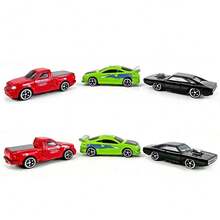 Simba 1/128 Scale Speed & Nano Miniature Alloy Car Model Collection Toy Set (2020 Dodge Challenger SRT + Toyota Supra + Jeep Gladiator) - Multicolor - View 6