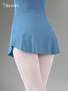 DonsGirl 1件装女士提臀弧形下摆芭蕾舞裙春季款 - 霧霾藍 - 查看 6