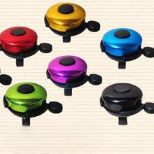 Mejor vendedor Mini Timbre de Bicicleta (2 paquetes, multicolor) - ABS y aleación de aluminio, sonido cristalino de 75dB, diseño de dibujos animados lindo, botón ergonómico, se ajusta a todas las bicicletas - Accesorio de ciclismo imprescindible - Multicolor - Ver 8