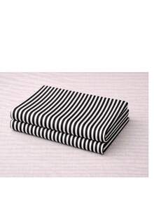 Flat Sheet Comfort Wrinkle-Free Flat Sheet, All Sizes, All Colors - Black - View 2