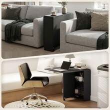 HOMCOM Mesas de comedor - Negro - Ver 9