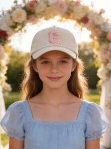 1 Mũ lưỡi trai màu be cho trẻ em, mũ lưỡi trai in 26 chữ cái từ A-Z, mũ lưỡi trai in số từ 0-9, mũ thể thao ngoài trời, mũ chạy bộ, mũ lưỡi trai cần thiết cho kỳ nghỉ, mũ mùa hè đi biển cho bé trai và bé gái. - Nhiều màu - Xem 4