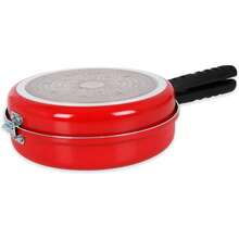 CLICKYA-Sartén para Tortillas Quttin Infinity Plus 20CM, 24CM,Sartén Doble Tortillera Antiadherente de inducción,Aluminio Forjado Doble Capa,Resistente Duradera Tortilla de patatas, - Ver 4
