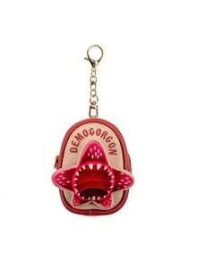 Bolsa de Figuras Oficialmente Licenciadas de Stranger Things, Encantos de Clip, Figura de Anime, Llavero de Anime, Llavero de Coleccionista, Decoración de Mochila, Set de Demogorgon, Hellfire Club, Gorro Pensante de Netflix - Multicolor 1 - Ver 3