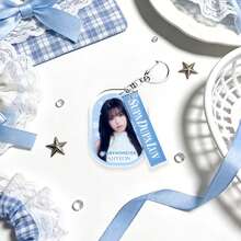 BABY/MONSTER，K-Pop风格，粉丝周边，Ahyeon，Asa，Rora，Chiquita，Ruka，Pharita，亚克力钥匙扣吊坠，个性化汽车/卡片/包包挂饰，男女皆宜，圣诞节、万圣节、节日礼物。办公桌配件，办公用品，办公装饰 - A - 查看 16