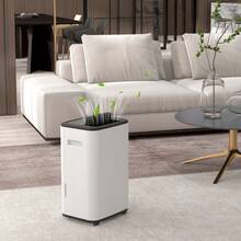 HOMCOM Deshumidificadores - Enchufe EU Tipo C(220-240V) - Ver 1