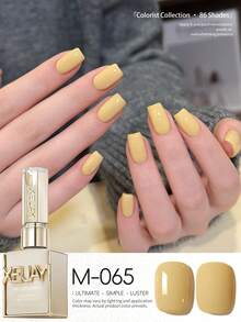 XEIJAYI 1pc 15ml Glossy Gel Nail Polish Soak Off LED Cured, Perfect For DIY Manicures & Salon Quality Home Use, Ideal Gift For Women - 彩色 - 查看 40