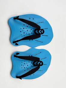 1 双贴合人体曲线的游泳蹼状手套，可调节绑带游泳训练蹼状手套，男女通用，适合男士、女士和青少年 - 彩色 - 查看 16