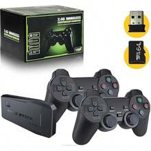 M8 Consola de videojuegos instructivo en español - Negro - Ver 1