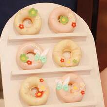 Easter Rabbit Silicone Mold Bow Bunny Ears Chocolate Fondant Molds Cake Decorating Cupcake Topper Chocolate Candy Gum Paste Polymer Clay - B型 - 查看 5