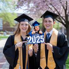 1pc/3pcs/6pcs Personalized Face Fan With Wooden Handle Custom Photo Head Fan 2026 Graduation Birthday Party Favors Creative Celebration Prop - Color 1 - View 2