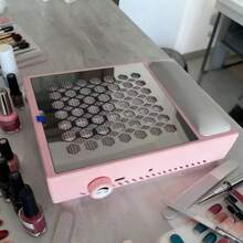 美甲吸尘器，超静音吸尘器，带可重复使用滤网，强劲吸力，低噪音，美甲配件，沙龙设备，便携式吸尘器，手持式设备，吸力强劲，塑料材质，吸力强劲，适用于美容爱好者和家庭美甲师 - 查看 7