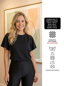 Women Blouses - màu đen - Xem 6