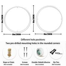 Tấm trang trí tròn 2D kiểu cổ điển 8"x8", phiên bản Tây Ban Nha, với chủ đề "Heo con quay" nướng BBQ, thích hợp để tăng thêm không khí ấm cúng cho nhà bếp, phòng ăn, khu vực nướng ngoài trời, quầy bar. Vị trí lỗ ngẫu nhiên. - A - Xem 2