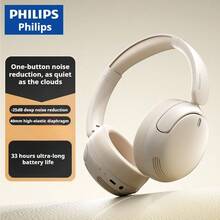 PHILIPS 飞利浦 TAH3020 主动降噪无线耳机，40 毫米钕磁驱动单元，钛涂层，提供深沉低音，25 小时主动降噪播放时间，蓝牙 5.4，佩戴舒适，适合健身和跑步 - 查看 7