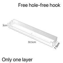 1pc Wall-Mounted Cosmetic Storage Rack, Multi-Functional Display Shelf, Transparent Plastic Material, Detachable, 3/4/5 Tiers, Suitable For Bathroom/Bedroom Storage, Anime Badge/Pin Display - Trong sáng - Xem 13