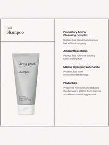 Living Proof 60ml Volumizing Lightweight Shampoo, Liquid Gel Texture, Provides Fullness & Volume, Gentle Cleansing Formula, 60ml/2.0 Fl Oz - 60ML - View 4