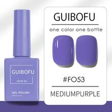 GMUME Bộ 3 lọ sơn gel màu tím gradient 15ml, màu tím đậm, tím oải hương, tím hoa cà, phong cách ma thuật phù thủy Halloween mùa xuân, kiểu dáng thanh lịch huyền bí, bộ sơn gel UV LED dễ tháo. - Nhiều màu - Xem 7