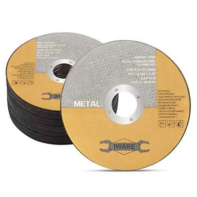 4.5'' Metal Cutting Discs For 115mm Angle Grinder, Ultra-Thin Cut Off Wheels For Stainless Steel & Metal