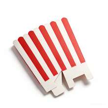 5/10/20/25/30/40/50pcs Red Mini Popcorn Boxes, 100pcs Movie Night Paper Popcorn Bags, Classic Mini Popcorn Buckets, Suitable For World Cup Viewing Experience, Cinema, Home - Multicolor - View 5