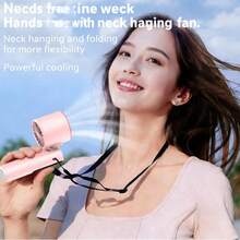 Kipas Genggam Portabel Turbo Bertenaga Baterai 3600mAh dengan Pendingin Es, Pengaturan Kecepatan Tanpa Langkah 199 Tingkat. Kipas Genggam Multifungsi 3-in-1 dengan Teknologi Pendingin Turbo Canggih, Ideal untuk Aktivitas Luar Ruangan, Perjalanan, dan Penggunaan di Pantai. - Handheld - View 10