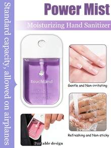 1 Chai dung dịch sát khuẩn tay dạng xịt hương vani, oải hương và lô hội, thích hợp sử dụng trong gia đình, dung dịch rửa tay sát khuẩn tiện dụng. Bộ dụng cụ bảo vệ thiết yếu khi đi du lịch, vật dụng khử trùng không thể thiếu khi đi du lịch. Dụng cụ thoa kem chống nắng, vật dụng cần thiết cho kỳ nghỉ. - Nhiều màu - Xem 4