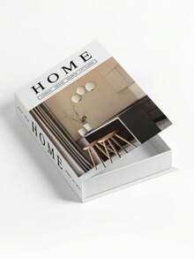 1Pc/6Pcs Random Style Antique Book; Fake Book; Simulation Book; Decor Book; Home Decoration; Room Decorationcoffee Shop Hotel Bookshelf Ornaments; Photo Props; Movie Video Conversion Model Books, English Book Model - Fake Books - View 10