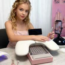 美甲吸尘器，超静音吸尘器，带可重复使用滤网，强劲吸力，低噪音，美甲配件，沙龙设备，便携式吸尘器，手持式设备，吸力强劲，塑料材质，吸力强劲，适用于美容爱好者和家庭美甲师 - 查看 8