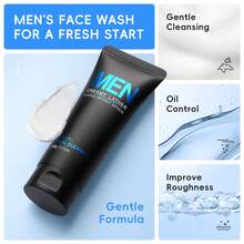 LAIKOU 1瓶莱寇男士毛孔清洁保湿洁面乳，100克，改善肤质，保湿洁面，控油，适合所有肤质，浴室专用 - 深層清潔 - 查看 6