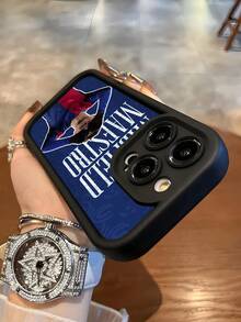 巴塞罗那中场大师印花设计手机壳，高颜值全包防摔软壳，适用于 17 Pro Max/17 Pro/16 Pro Max/16 Pro/16/15 Pro Max/15 Pro/15/14 Pro Max/14 Pro/14/13 Pro Max/13 Pro/13/12 Pro Max/12 Pro/12/11，兼容三星时尚系列保护壳 - 黑色 - 查看 4