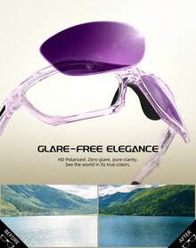InnerKing Outdoor Sports Goggles,Running Glasses UV Protection, Cycling Glasses, Hiking Unisex. - 紫色 - 查看 8