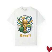 Camiseta del Mundial de Fútbol de Brasil 2026 - Blanco 5 - Ver 2