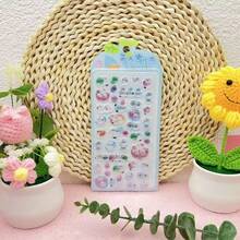 Kawaii 3D Shiny Animal & Food Stickers – Cute Japanese Pop Seal For Scrapbooking, Journals, Kids Crafts, And Decor - Multicolor - View 12