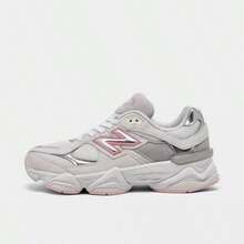 New Balance NB 9060 Low Top Kids' Running Shoes Red Violet Unisex GC9060EP | Cushioned Performance, Lightweight Comfort - màu xám hồng - Xem 2