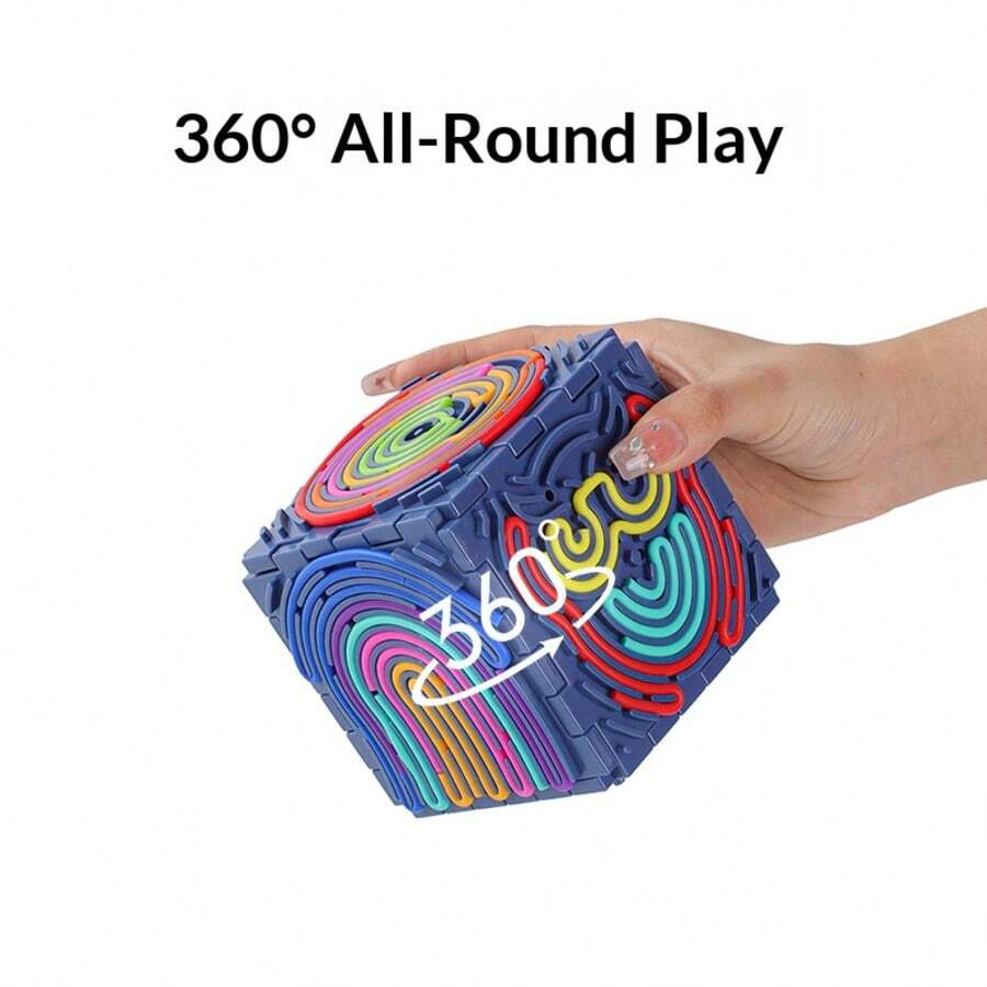 1件装 2026新款感官拼图玩具，儿童组装3D触觉活动板 - 趣味礼物，完美礼物，生日礼物