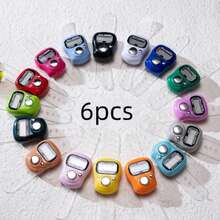 Quà tặng chúc phúc Ramadan Eid, Nhẫn đếm số lần cầu nguyện hàng ngày | Màn hình điện tử, Thiết bị Tasbih Dhikr đeo ngón tay cầm tay để thờ cúng hàng ngày - Nhiều màu - Xem 10