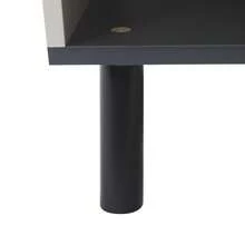 YUNRUX Nattduksbord - Grå - Visa 5