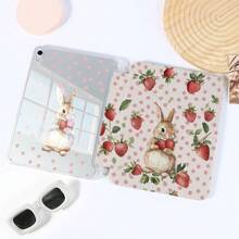 1 Stück Acryl Tablet Schutzhülle mit innovativem faltbarem Ständer Design, Multi-Winkel Betrachtung, kratzfestes und stoßfestes Material, modisch und praktisch, geeignet für moderne Nutzer, Stifthalter Schutzhülle passend für Pro 2024/Air M3/A16 2025, kompatibel mit Xiaomi, für Arbeit, Reisen und Lässig Zuhause - Verschiedenfarbig - Übersicht 1