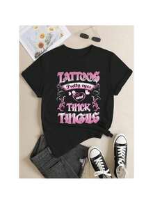 Women T-Shirts - Black - View 1