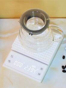 1pc Food Scale, Coffee Scale, Digital Kitchen Scale, For Baking And Cooking, Kitchen Gadget, Kitchen Supplies, Kitchen Accessories, Home Kitchen Supplies, Uses 3XAAA Batteries - Multicolor Electronic Scale - View 5