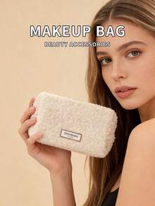 Yves Saint Laurent Women's Medium White Cosmetic Bag - Travel Organizer - White - View 4